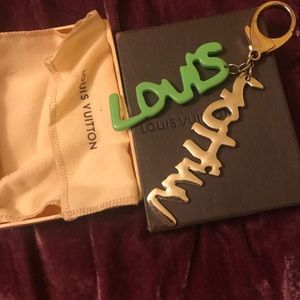 Authentic lv keychain
